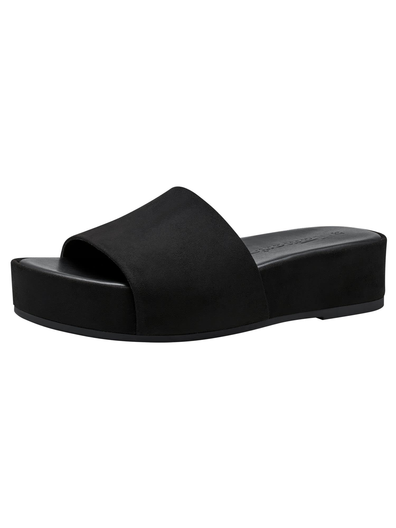 Tamaris Women' 1-1-27254-30 Loafer, Black, 3.5 UK