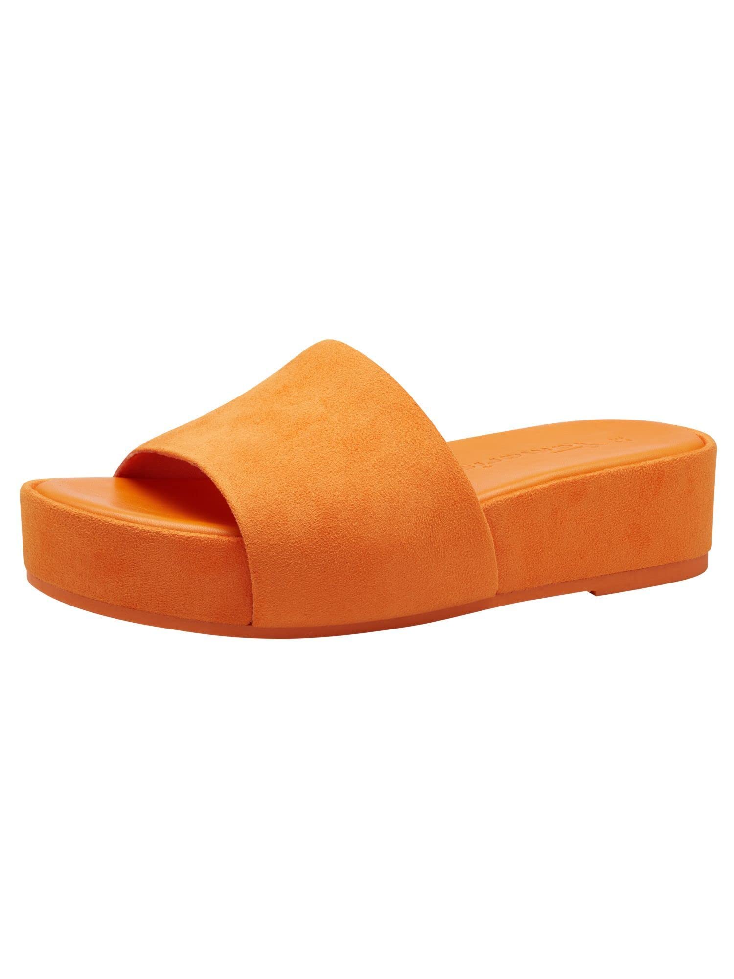 Tamaris Mules 1-1-27254-30, orange, 5 UK